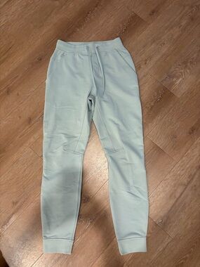 lululemon athletica light gray/gray pullover hoodie